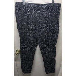 Roamans Plus Size 2X Leggings Black And White